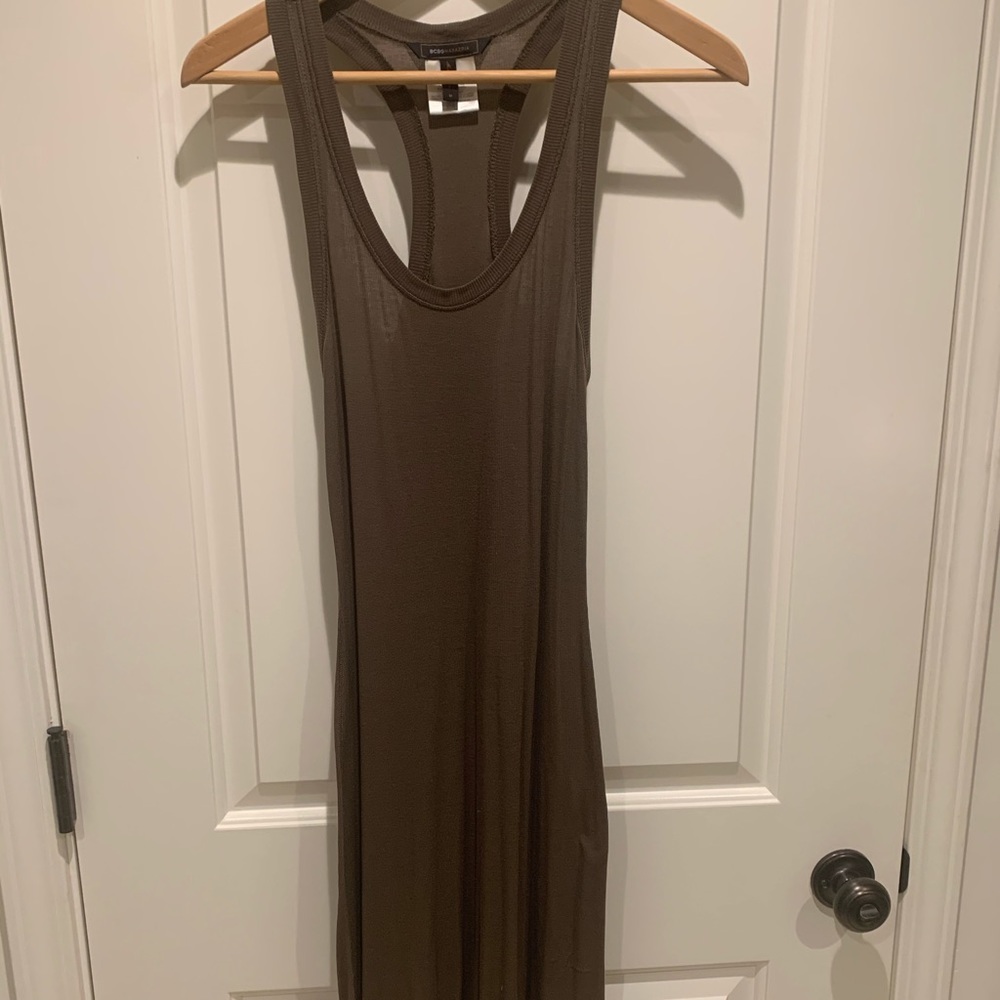 BCBG Olive color Maxazria Summer dress.